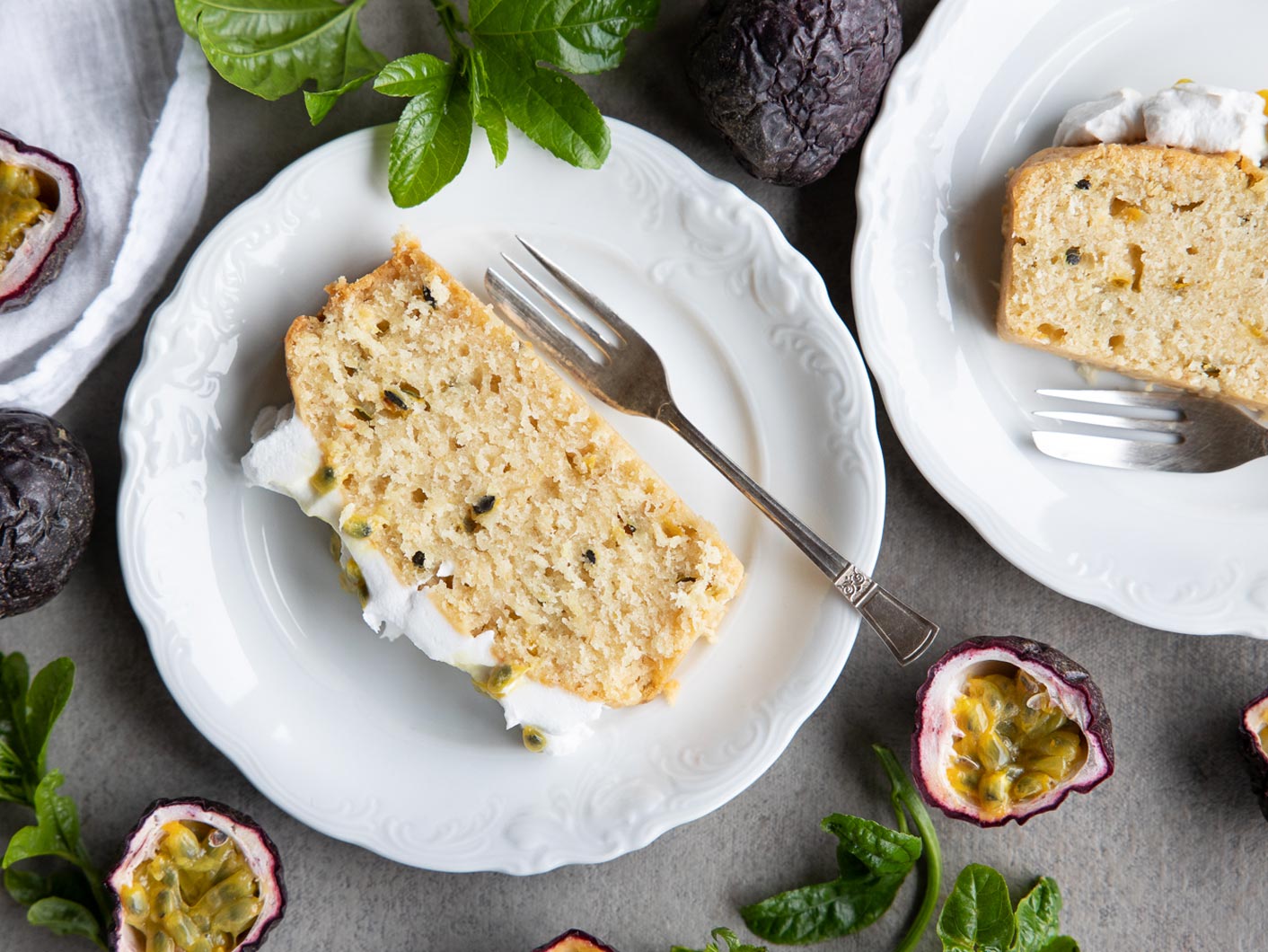 Passionfruit Loaf Cake