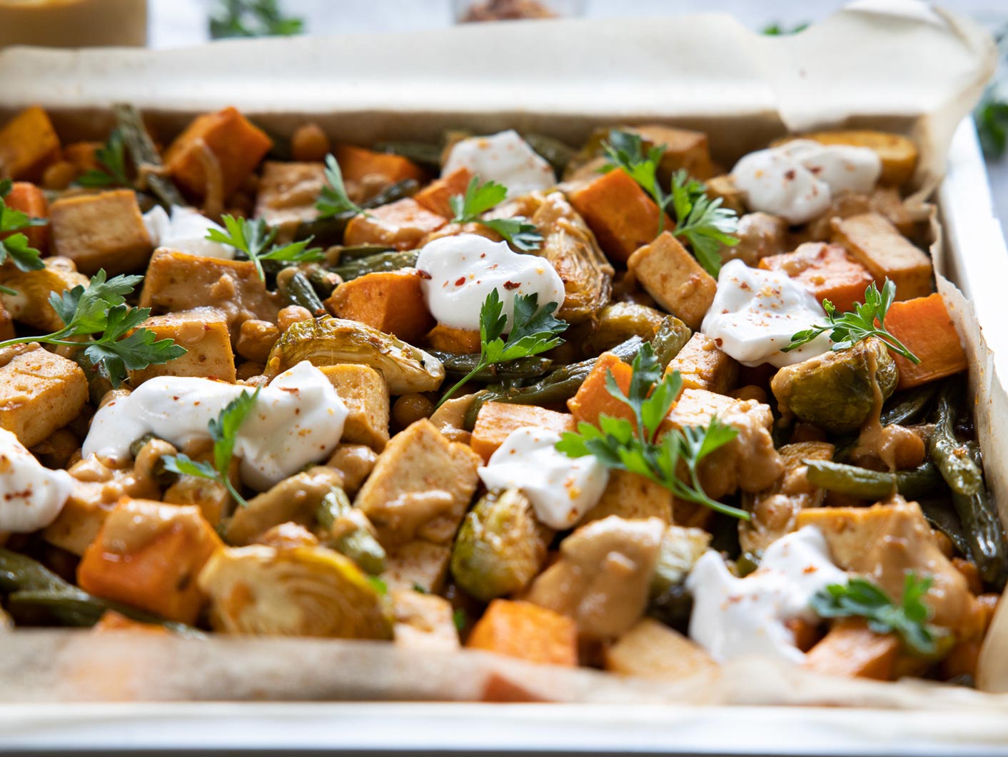 One Tray Dinner Bake