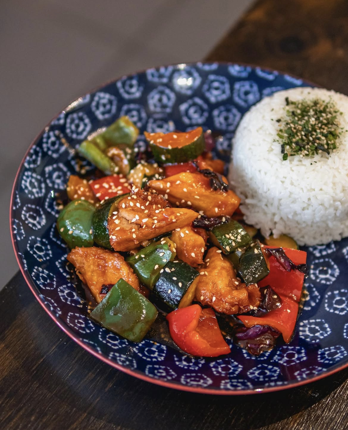 Delicious asian-inspired dish from Vege Me