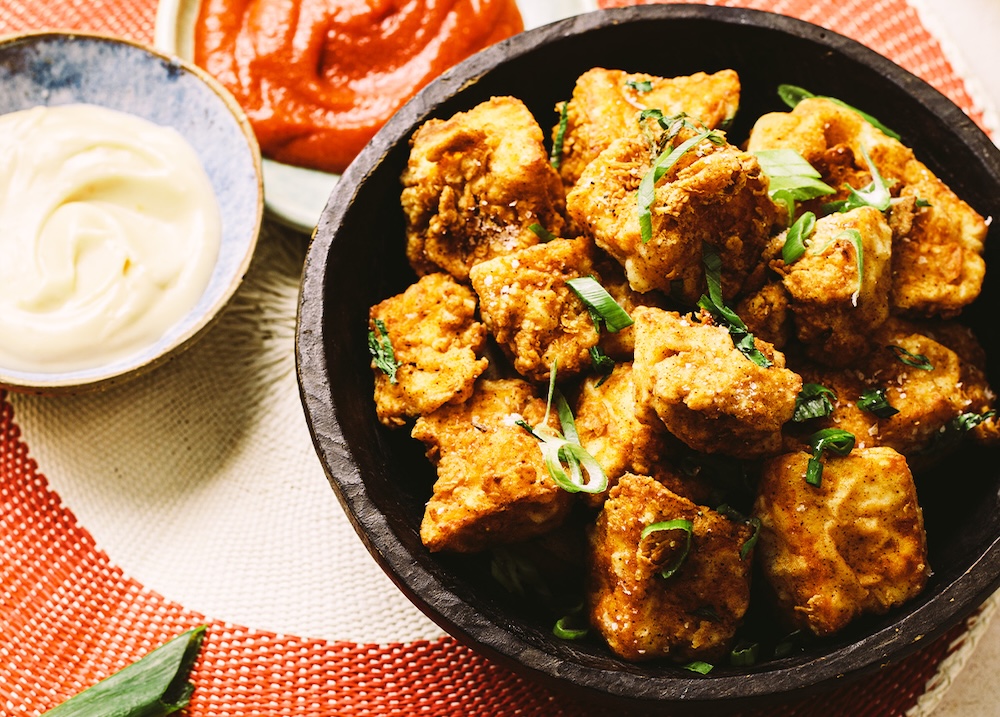 Crispy southern fried tofu