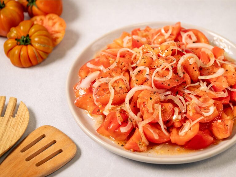 Portuguese Tomato & Salted Onion Salad