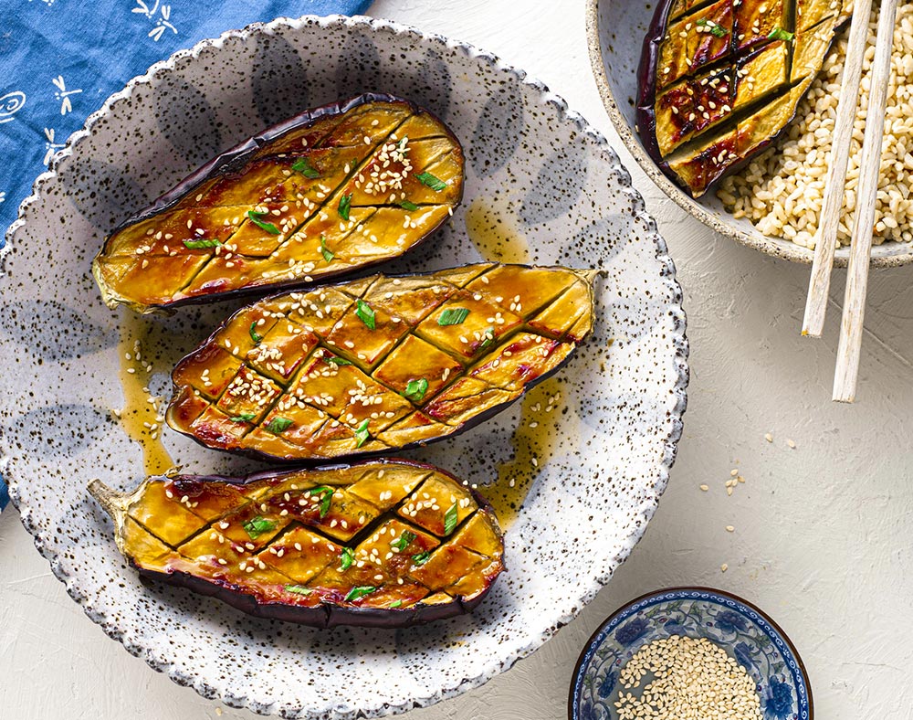 Baked Miso Eggplant