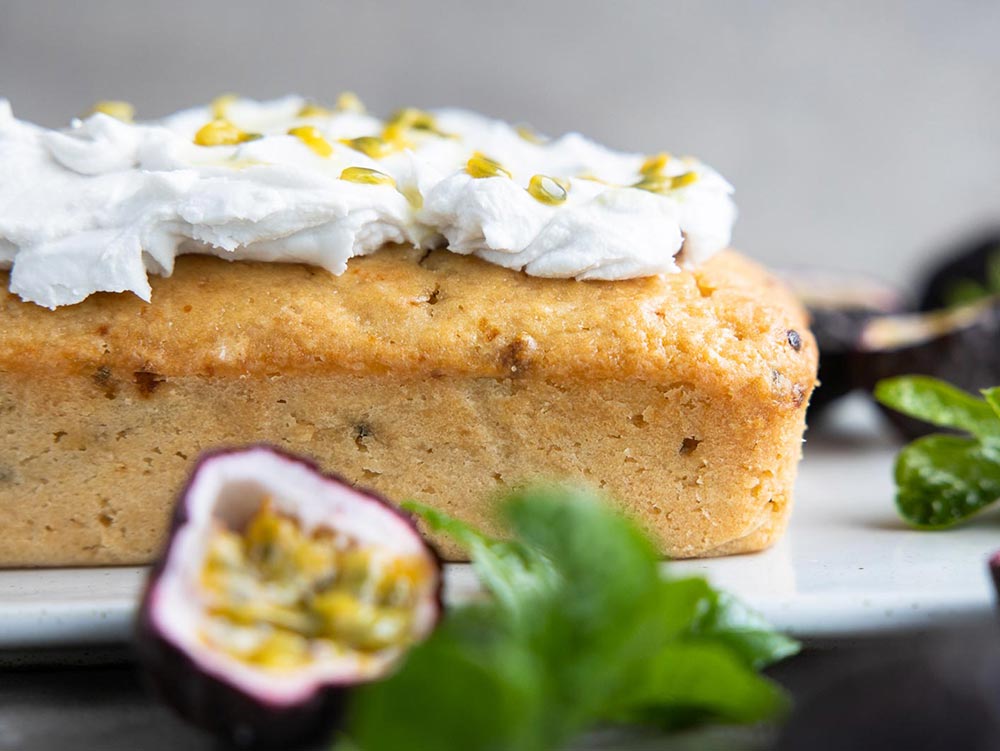 Passionfruit Loaf Cake