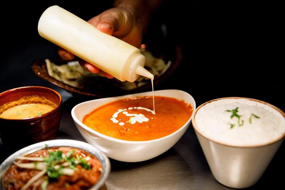 Vegan curries at Temple of Spices.
