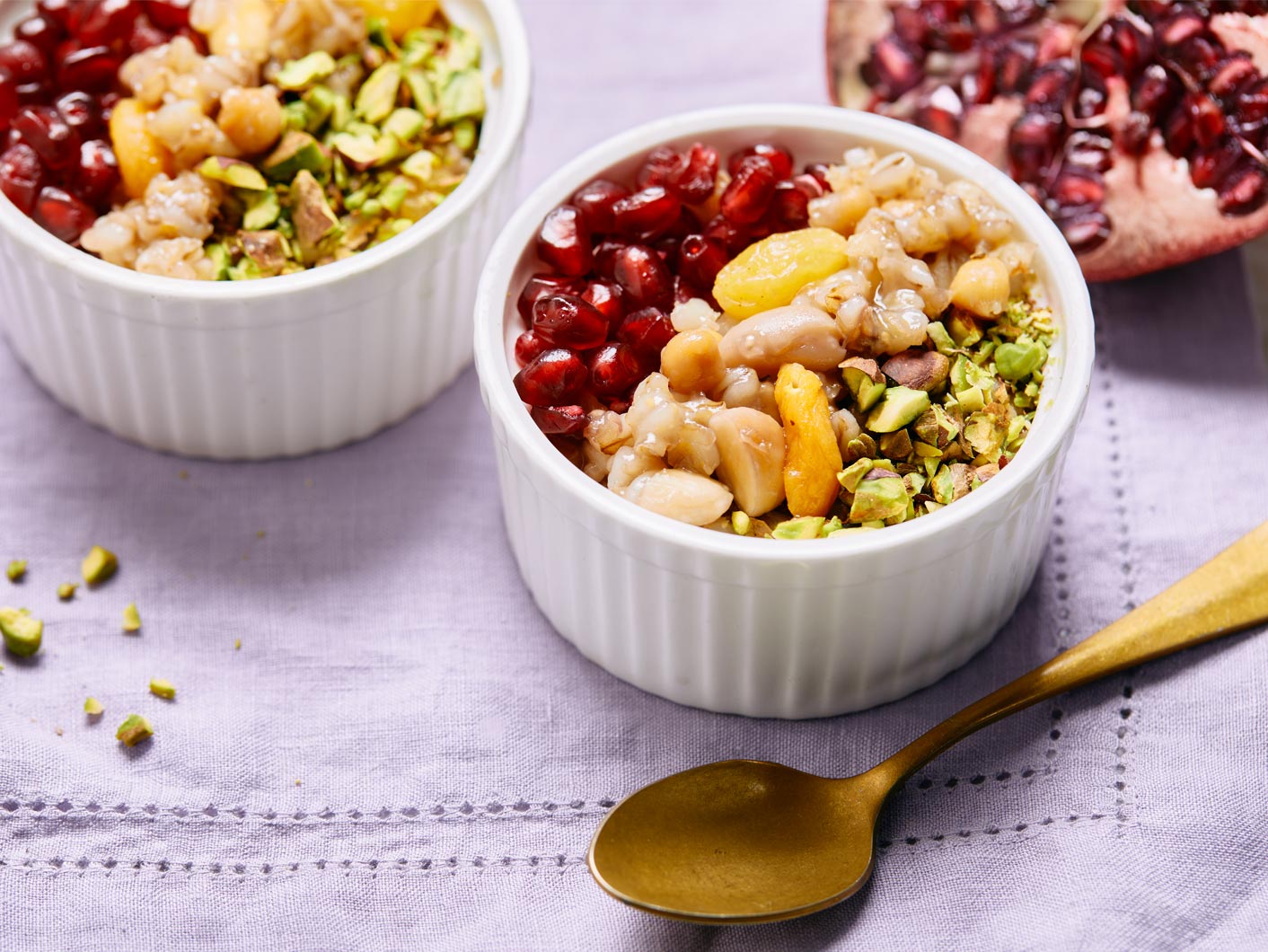 Noah's Pudding (Aşure) - VegKit.com